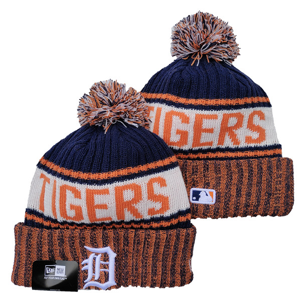 Detroit Tigers Knit Hats 0011